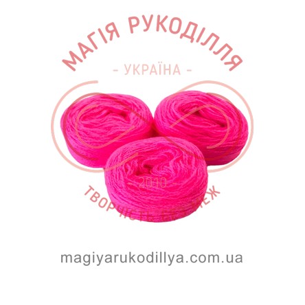 Нитки акрилові для вишивання упаковка 20шт - №016/706 відтінки рожевого
