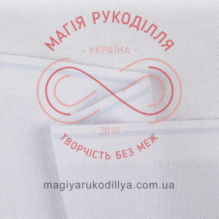 Ткань КосовТП-27; 50% хлопок, 50% полиэстер шир.1,5м (Украина) - белый