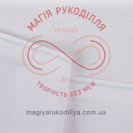 Ткань МавкаТП-28; 50% хлопок, 50% полиэстер шир.1,5м (Украина) - белый