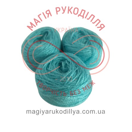Нитка акрилова для вишивання - №289/319 відтінки блакитного