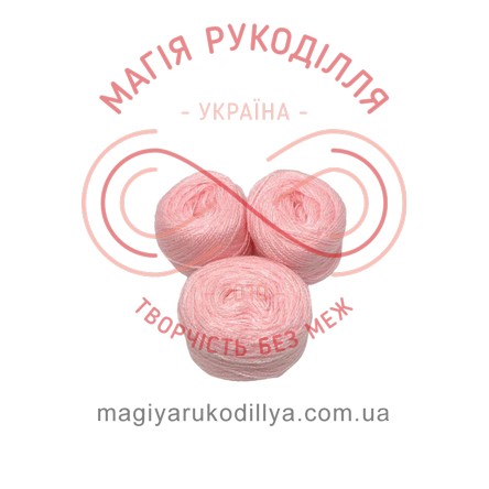 Нить акриловая для вышивания - №086 / 701 оттенки розового