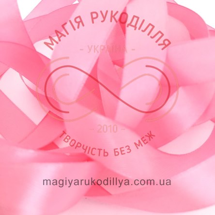 Лента Peri атласная 38мм (Китай) - №043 оттенки розового