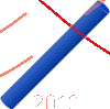 Полімерна глина Bebik 17гр(Україна) - №00-18 синій 6427