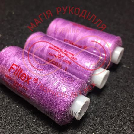 Нитка Filtex універсальна - відтінки бузкового 9476
