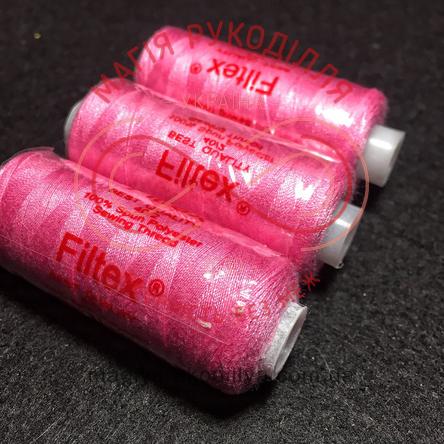 Нитка Filtex універсальна - відтінки рожевого 9498
