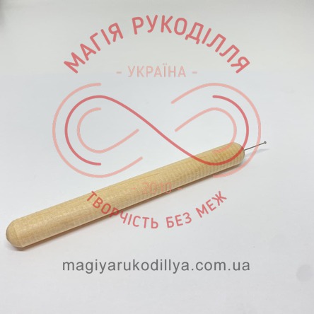 Писачок крапля дерев'яна ручка - 16809