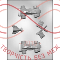 Кондитерський інструмент молд пластик картинг - СК90-6804/3691