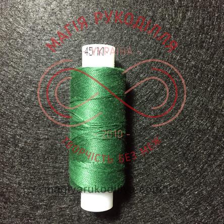 Нитка для ручного шиття №45ЛЛ - відтінки зеленого 10324