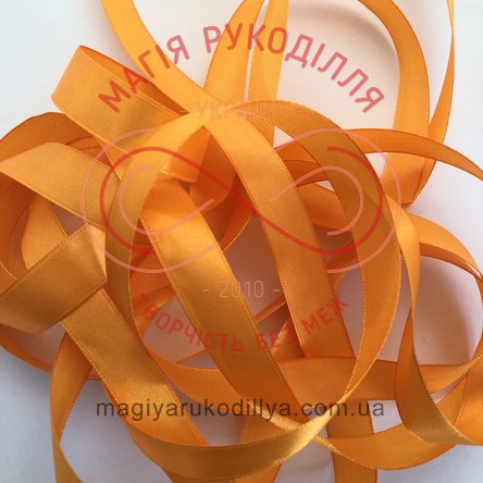 Стрічка Peri атласна 10мм(Китай) - №034 відтінки помаранчевого 3091