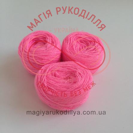 Нитки акрилові для вишивання упаковка 20шт - №214/734 відтінки рожевого
