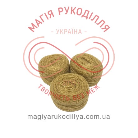 Нитка акрилова для вишивання - №018/106 відтінки бежевого  