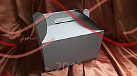 Кондитерська/подарункова коробка для торта (мікрогофра) 400*300*400 - білий 3473