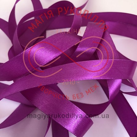 Стрічка Peri атласна 38мм (Китай) - №102 відтінки фіолетового 11877