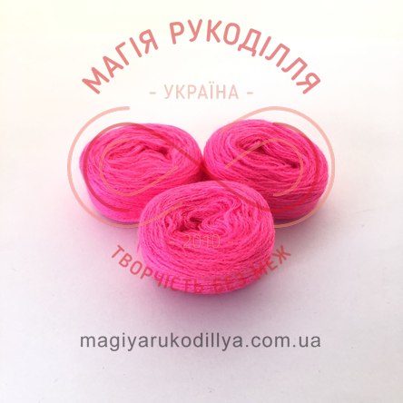 Нитки акрилові для вишивання упаковка 20шт - №016/706 відтінки рожевого