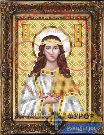 Схема для вышивания бисером именная икона - ИБ5-119-2 Святая мученица Христина (Кристина)