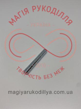 Магніт неодимовий d6мм h3мм - сріблястий 15477