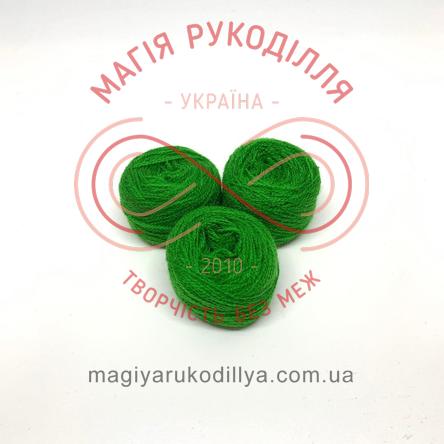 Нитки акрилові для вишивання упаковка 20шт - №173/503 відтінки зеленого