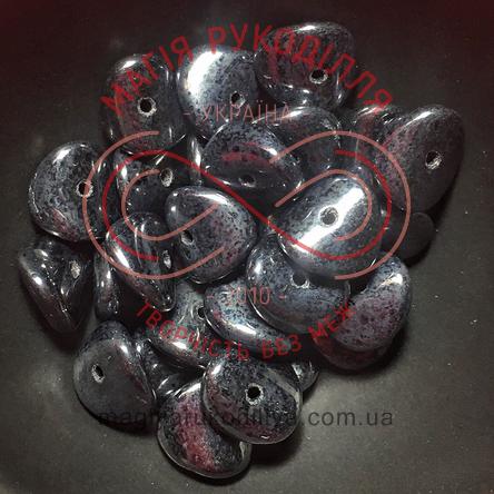 Бусинка чипсы Gutermann (Германия) 603813 - 9902 черный непрозрачный металлизированный