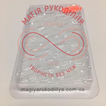 Кондитерська пластикова форма прозора - D1-070 Бульбашки 14825